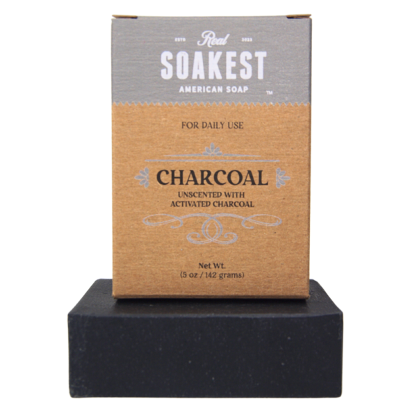 Unscented Charcoal Bar Soap - Image 6